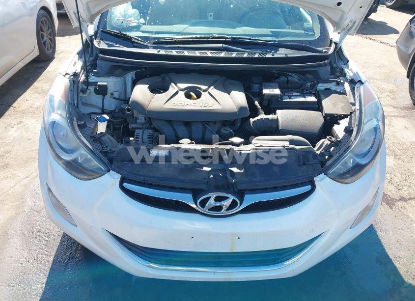 Photo 10 of 2012 Hyundai Elantra GLS (VIN 5NPDH4AE0CH121811)