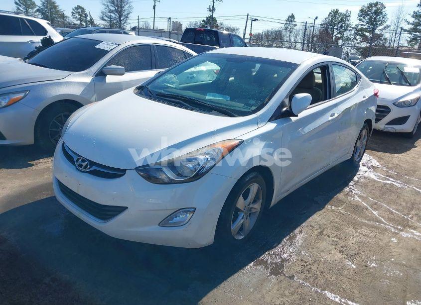 Photo 2 of 2012 Hyundai Elantra GLS (VIN 5NPDH4AE0CH121811)