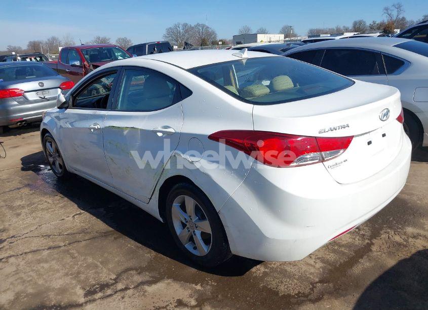 Photo 3 of 2012 Hyundai Elantra GLS (VIN 5NPDH4AE0CH121811)