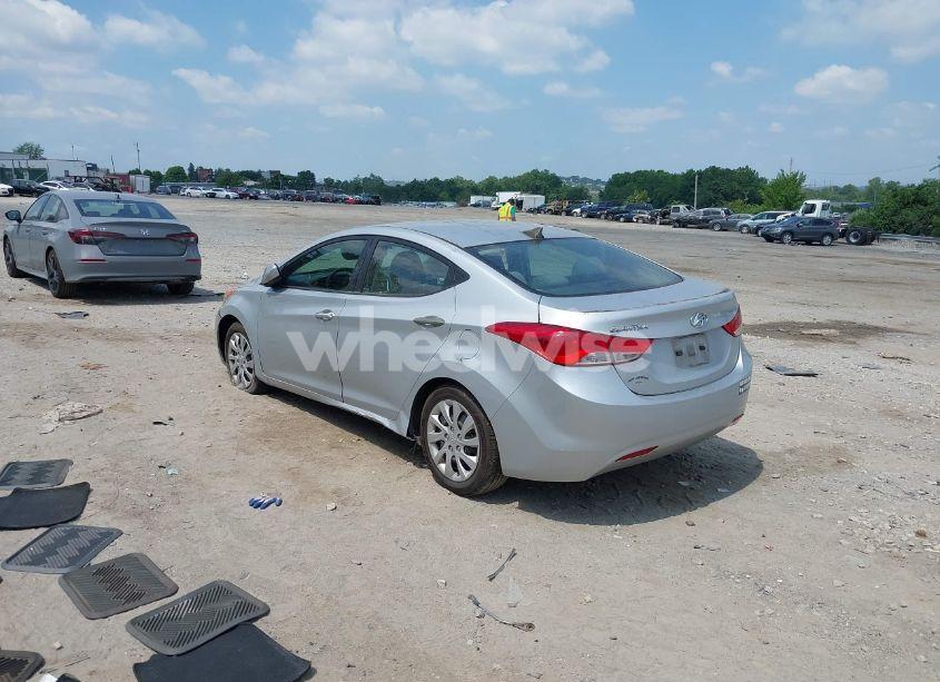 Photo 3 of 2012 Hyundai Elantra GLS (VIN 5NPDH4AE0CH150600)