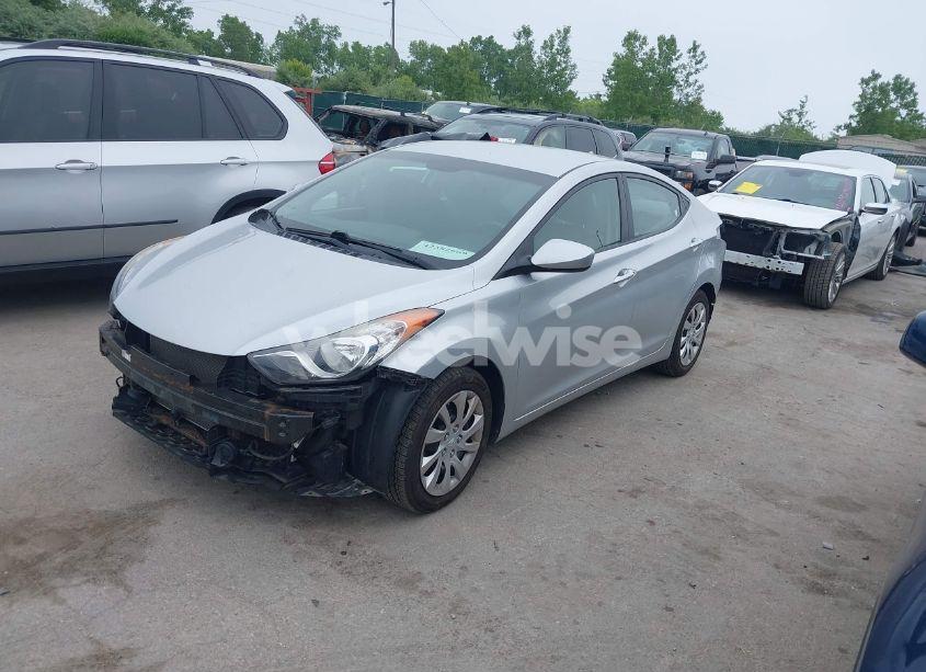 Photo 2 of 2013 Hyundai Elantra GLS (VIN 5NPDH4AE0DH154969)