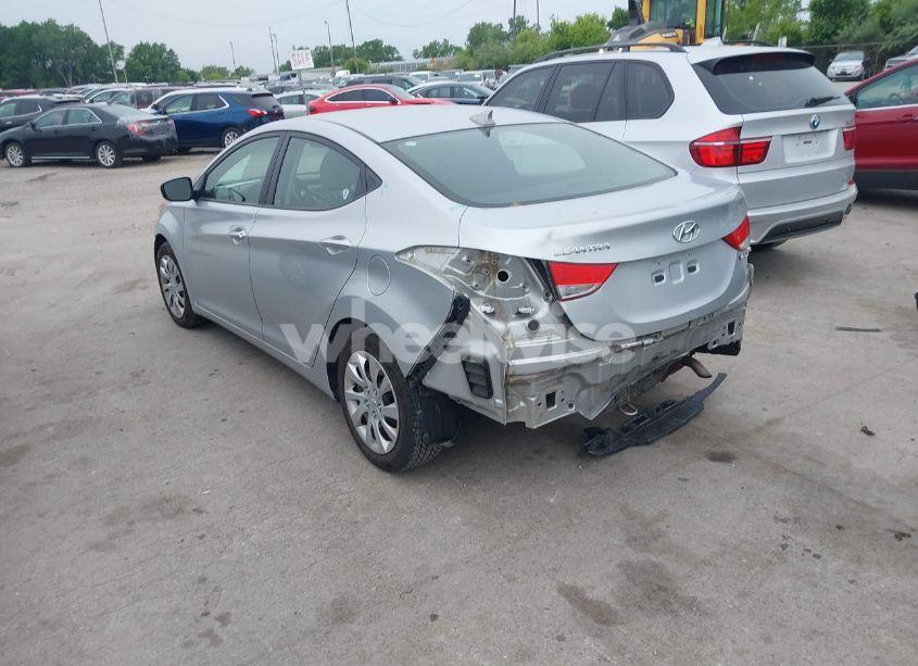 Photo 3 of 2013 Hyundai Elantra GLS (VIN 5NPDH4AE0DH154969)