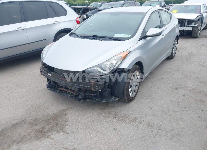 Photo 6 of 2013 Hyundai Elantra GLS (VIN 5NPDH4AE0DH154969)