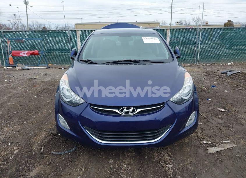Photo 12 of 2013 Hyundai Elantra GLS (VIN 5NPDH4AE0DH159363)