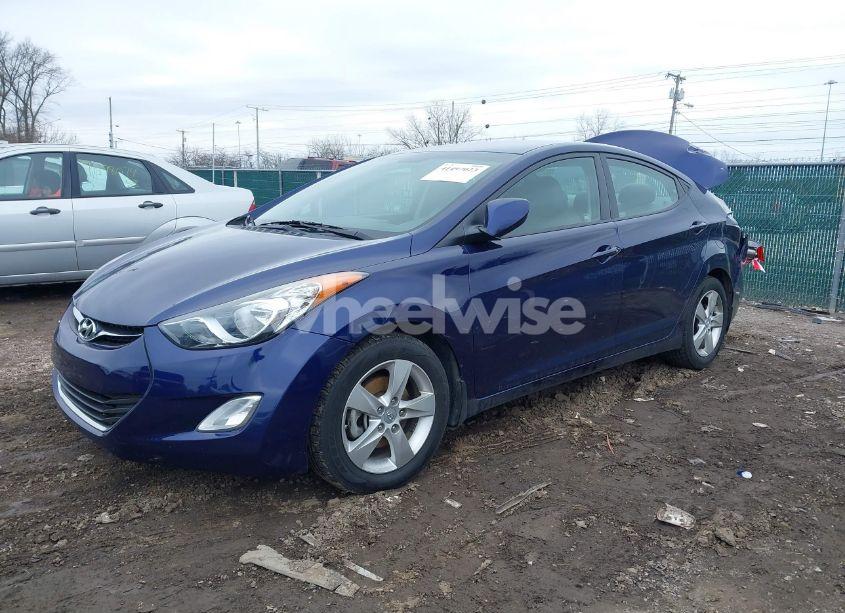 Photo 2 of 2013 Hyundai Elantra GLS (VIN 5NPDH4AE0DH159363)