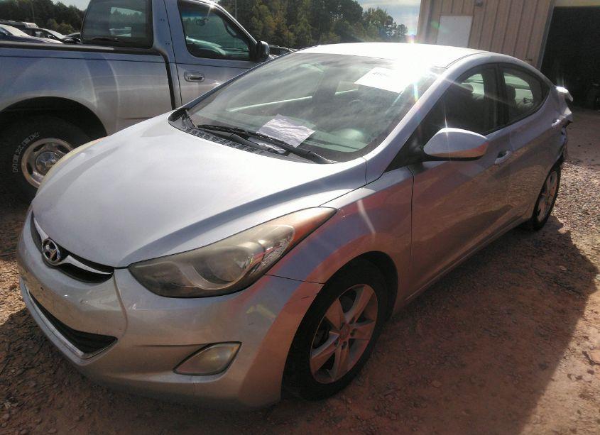 Photo 2 of 2013 Hyundai Elantra GLS (VIN 5NPDH4AE0DH166099)