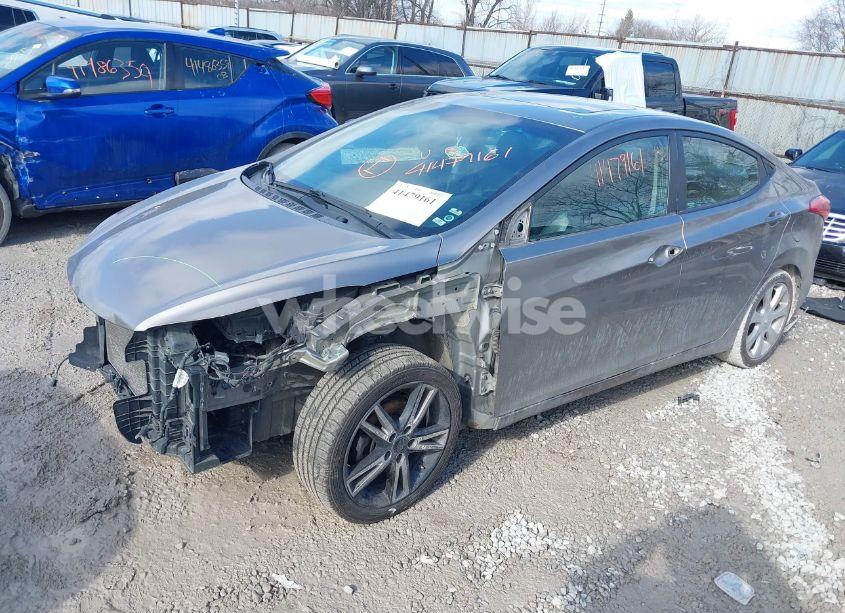 Photo 2 of 2013 Hyundai Elantra LIMITED (VIN 5NPDH4AE0DH182710)