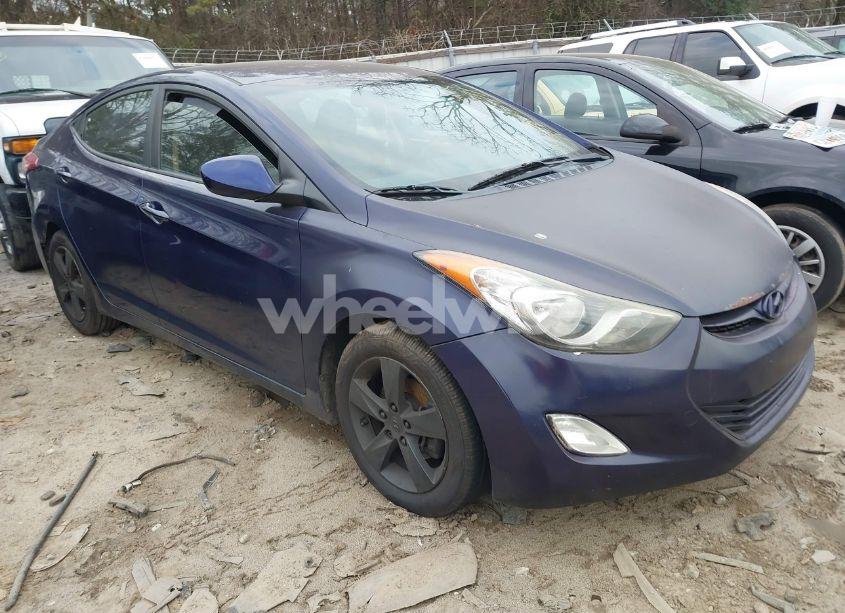 2013 Hyundai Elantra GLS (VIN 5NPDH4AE0DH196591) main photo
