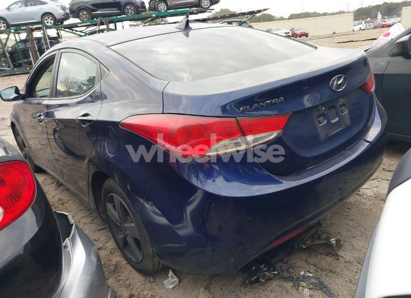 Photo 3 of 2013 Hyundai Elantra GLS (VIN 5NPDH4AE0DH196591)
