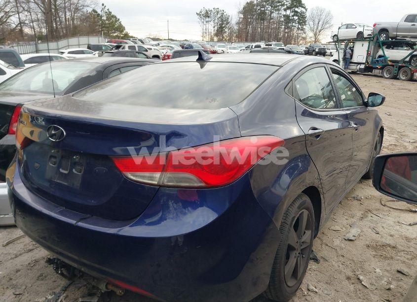 Photo 4 of 2013 Hyundai Elantra GLS (VIN 5NPDH4AE0DH196591)