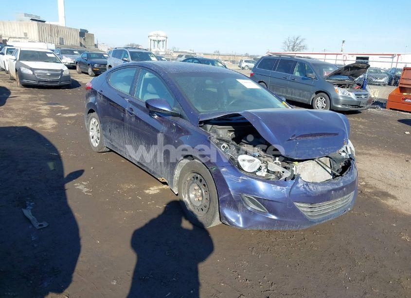2013 Hyundai Elantra GLS (VIN 5NPDH4AE0DH204270) main photo