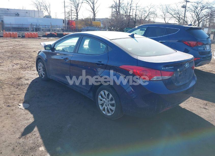 Photo 3 of 2013 Hyundai Elantra GLS (VIN 5NPDH4AE0DH204270)