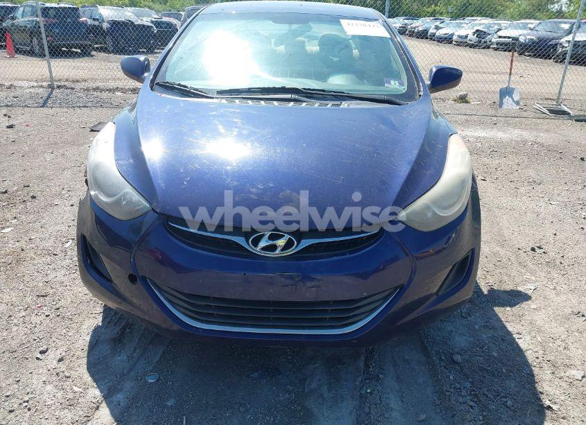 Photo 12 of 2013 Hyundai Elantra GLS (VIN 5NPDH4AE0DH229430)