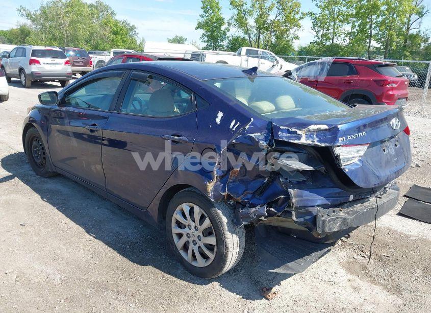 Photo 3 of 2013 Hyundai Elantra GLS (VIN 5NPDH4AE0DH229430)