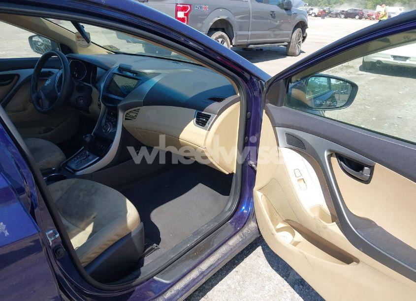 Photo 5 of 2013 Hyundai Elantra GLS (VIN 5NPDH4AE0DH229430)