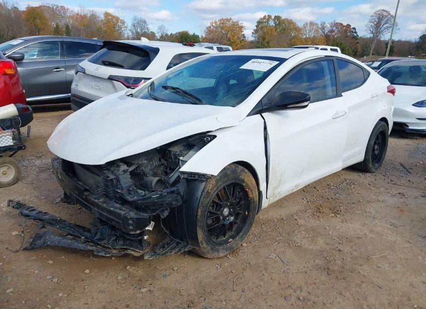 Photo 2 of 2013 Hyundai Elantra LIMITED (VIN 5NPDH4AE0DH237611)