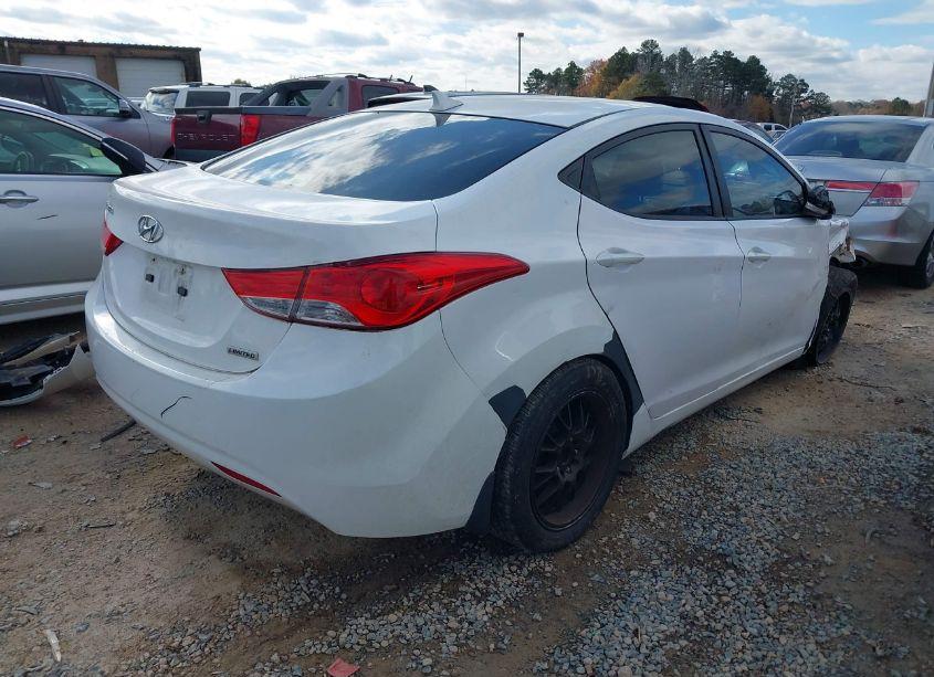 Photo 4 of 2013 Hyundai Elantra LIMITED (VIN 5NPDH4AE0DH237611)
