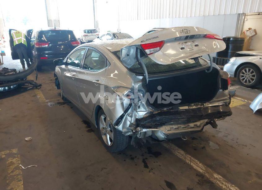 Photo 3 of 2013 Hyundai Elantra GLS (VIN 5NPDH4AE0DH249435)