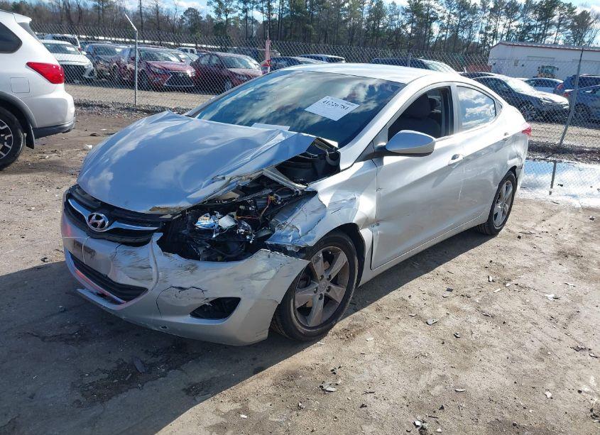 Photo 2 of 2013 Hyundai Elantra GLS (VIN 5NPDH4AE0DH273623)