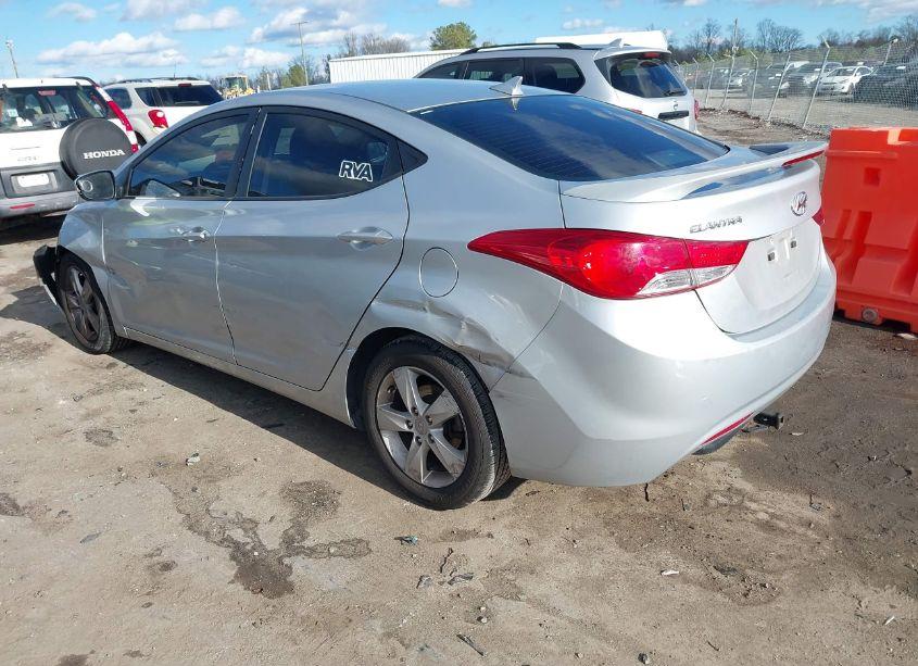Photo 3 of 2013 Hyundai Elantra GLS (VIN 5NPDH4AE0DH273623)