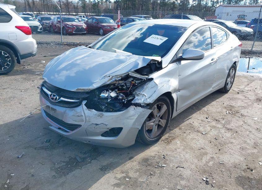 Photo 6 of 2013 Hyundai Elantra GLS (VIN 5NPDH4AE0DH273623)