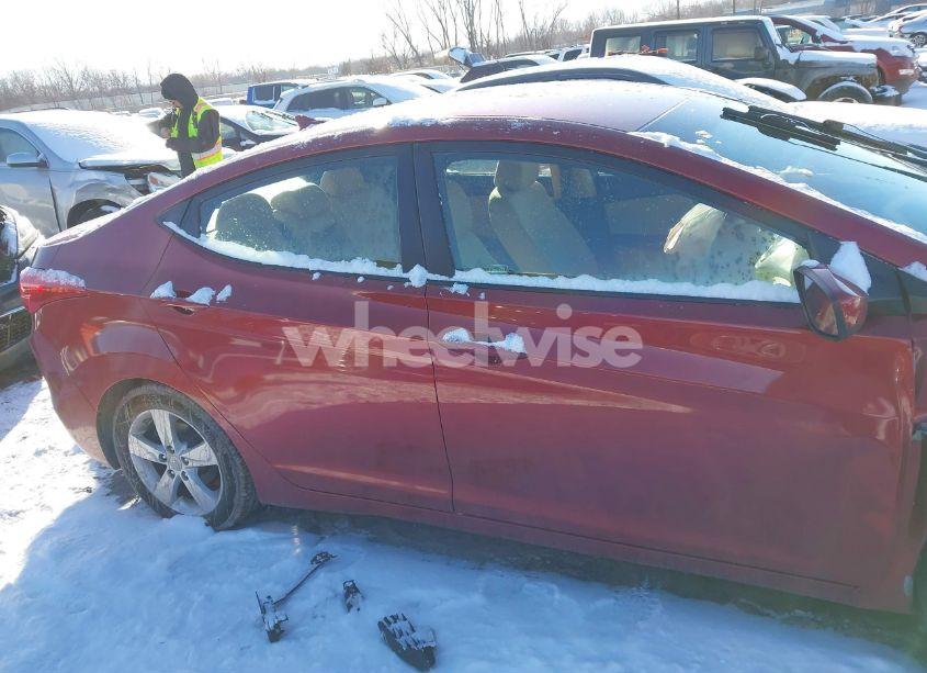 Photo 14 of 2013 Hyundai Elantra GLS (VIN 5NPDH4AE0DH277431)