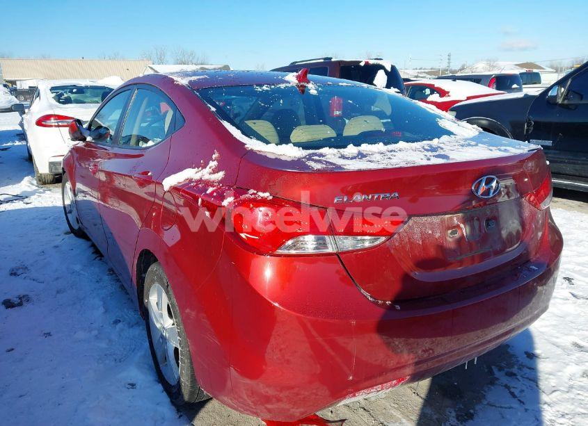 Photo 3 of 2013 Hyundai Elantra GLS (VIN 5NPDH4AE0DH277431)