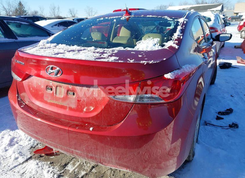 Photo 4 of 2013 Hyundai Elantra GLS (VIN 5NPDH4AE0DH277431)