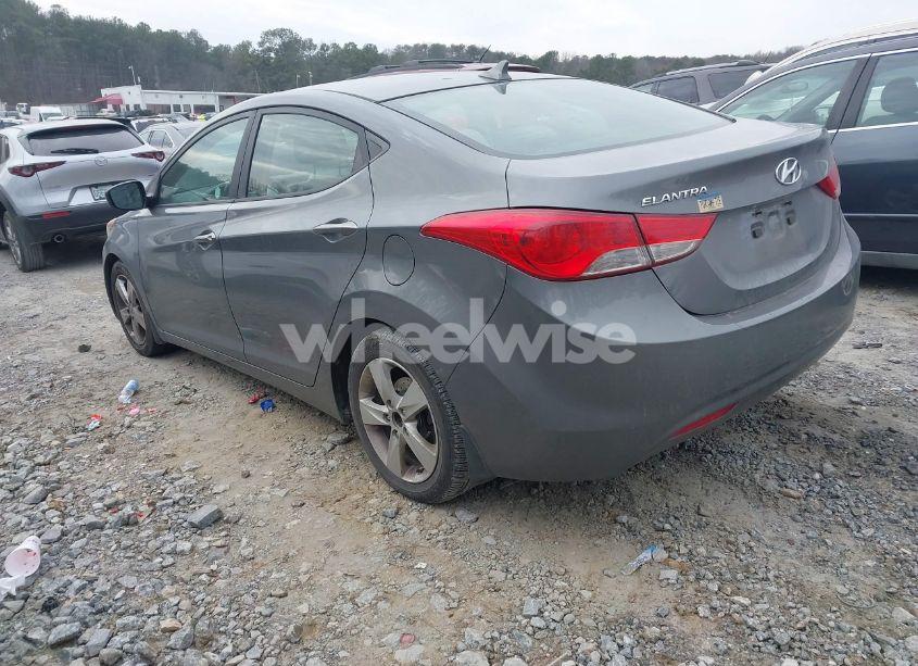 Photo 3 of 2013 Hyundai Elantra GLS (VIN 5NPDH4AE0DH280880)