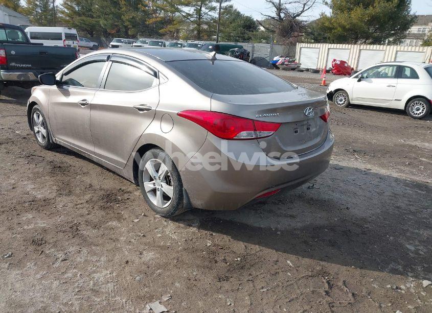 Photo 3 of 2013 Hyundai Elantra GLS (VIN 5NPDH4AE0DH289983)