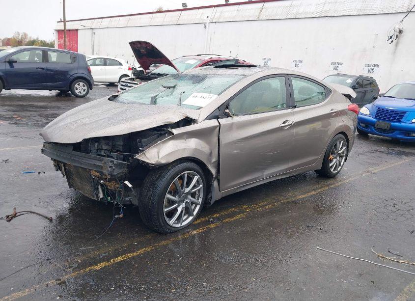 Photo 2 of 2013 Hyundai Elantra LIMITED (VIN 5NPDH4AE0DH291913)