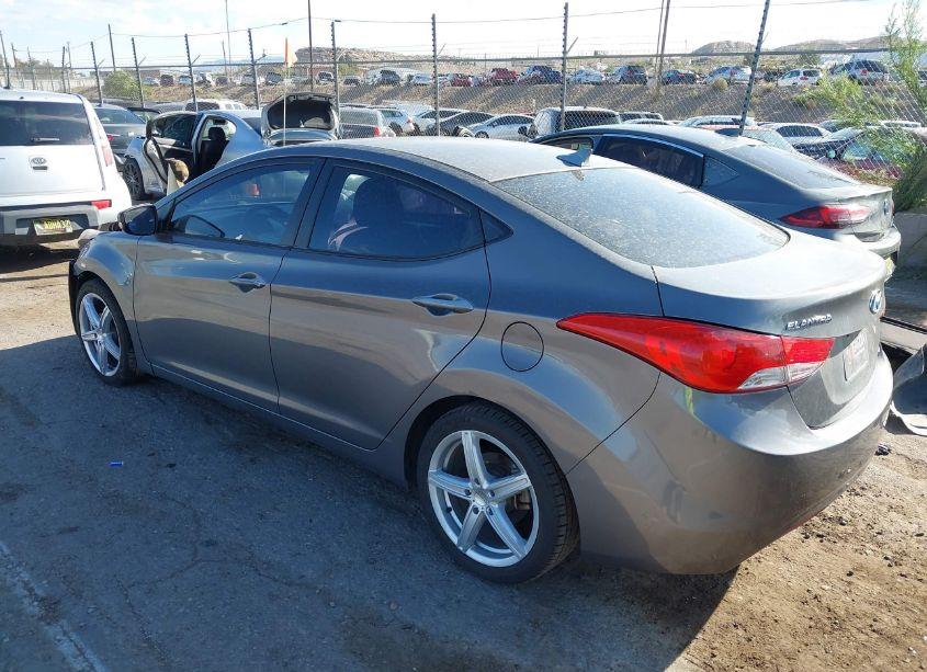 Photo 3 of 2013 Hyundai Elantra LIMITED (VIN 5NPDH4AE0DH320875)