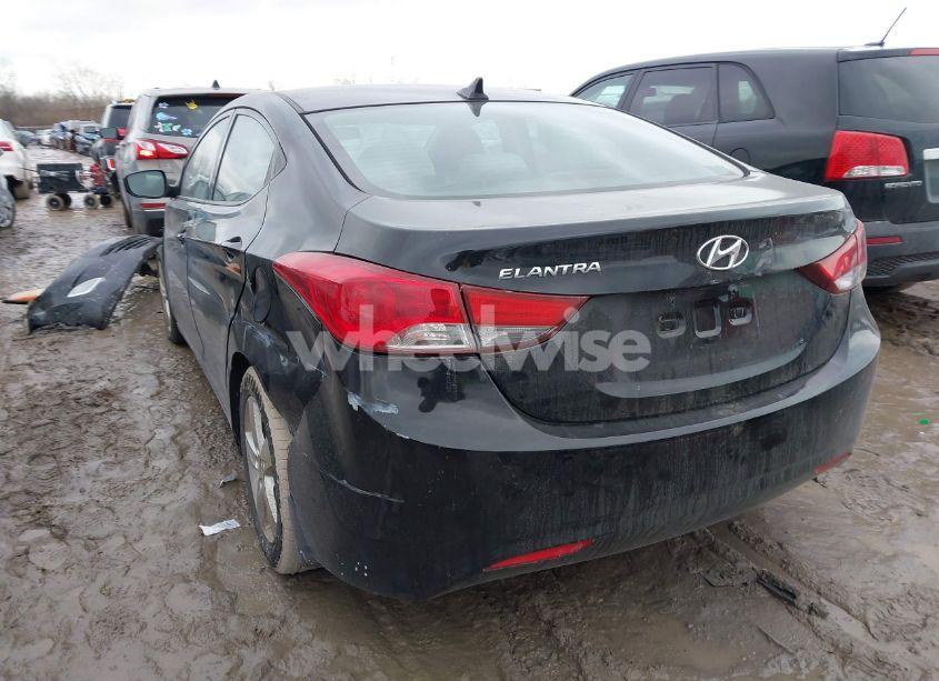 Photo 3 of 2013 Hyundai Elantra GLS (VIN 5NPDH4AE0DH328488)