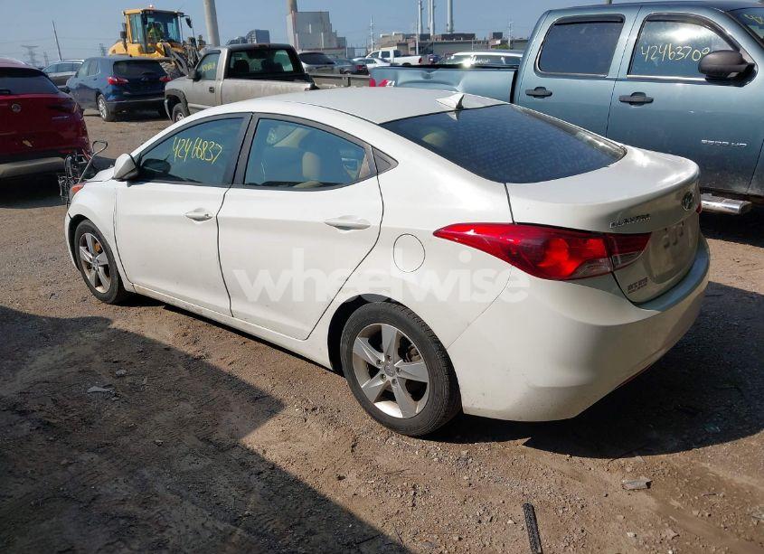 Photo 3 of 2013 Hyundai Elantra GLS (VIN 5NPDH4AE0DH331939)