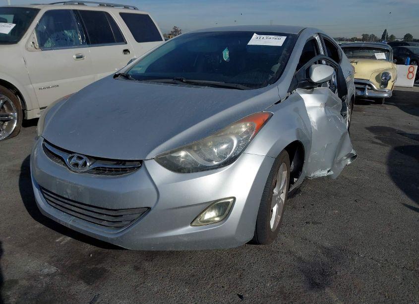 Photo 2 of 2013 Hyundai Elantra GLS (VIN 5NPDH4AE0DH349759)