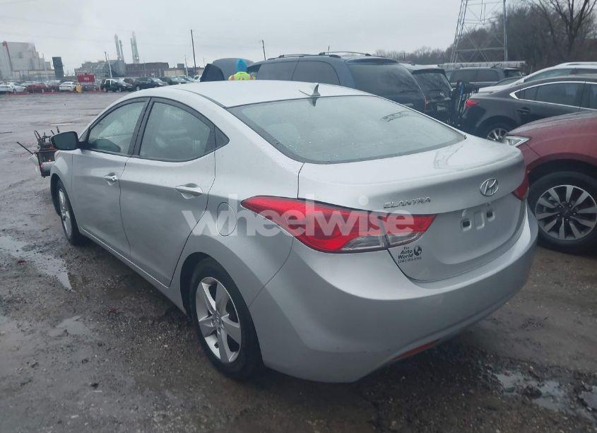 Photo 3 of 2013 Hyundai Elantra GLS (VIN 5NPDH4AE0DH371468)