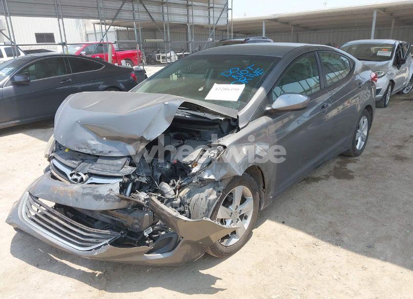 Photo 2 of 2013 Hyundai Elantra GLS (VIN 5NPDH4AE0DH373706)