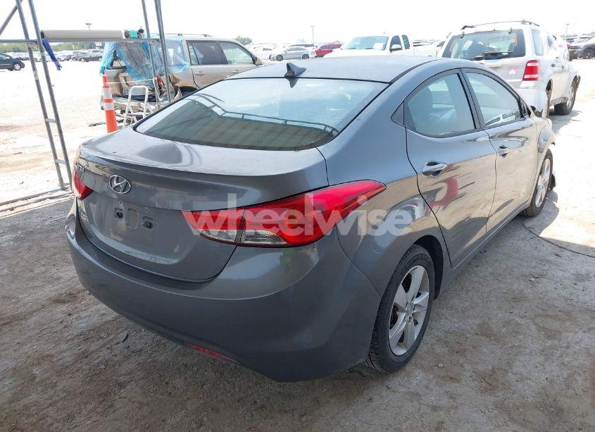 Photo 4 of 2013 Hyundai Elantra GLS (VIN 5NPDH4AE0DH373706)