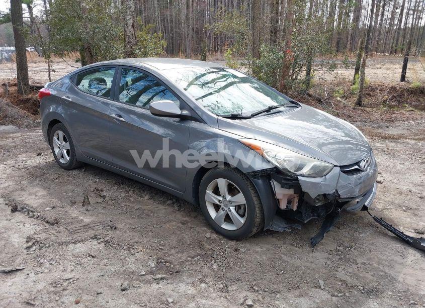 2013 Hyundai Elantra GLS (VIN 5NPDH4AE0DH373740) main photo