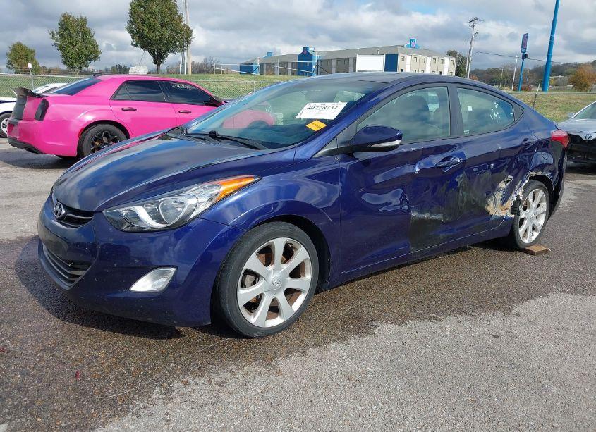 Photo 2 of 2013 Hyundai Elantra LIMITED (VIN 5NPDH4AE0DH383023)