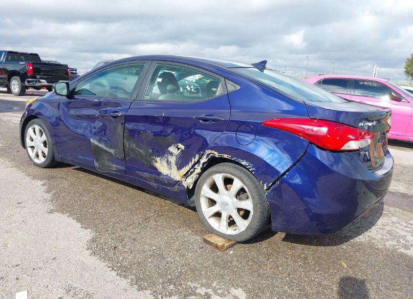 Photo 3 of 2013 Hyundai Elantra LIMITED (VIN 5NPDH4AE0DH383023)