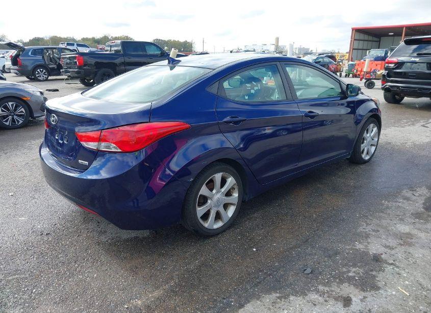Photo 4 of 2013 Hyundai Elantra LIMITED (VIN 5NPDH4AE0DH383023)
