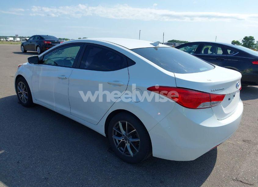 Photo 3 of 2013 Hyundai Elantra GLS (VIN 5NPDH4AE0DH410382)