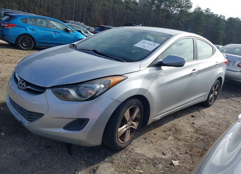 Photo 2 of 2013 Hyundai Elantra GLS (VIN 5NPDH4AE0DH413881)