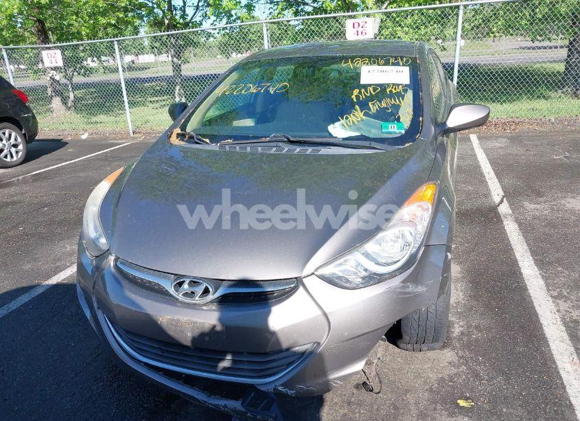 Photo 12 of 2013 Hyundai Elantra GLS (VIN 5NPDH4AE0DH414464)