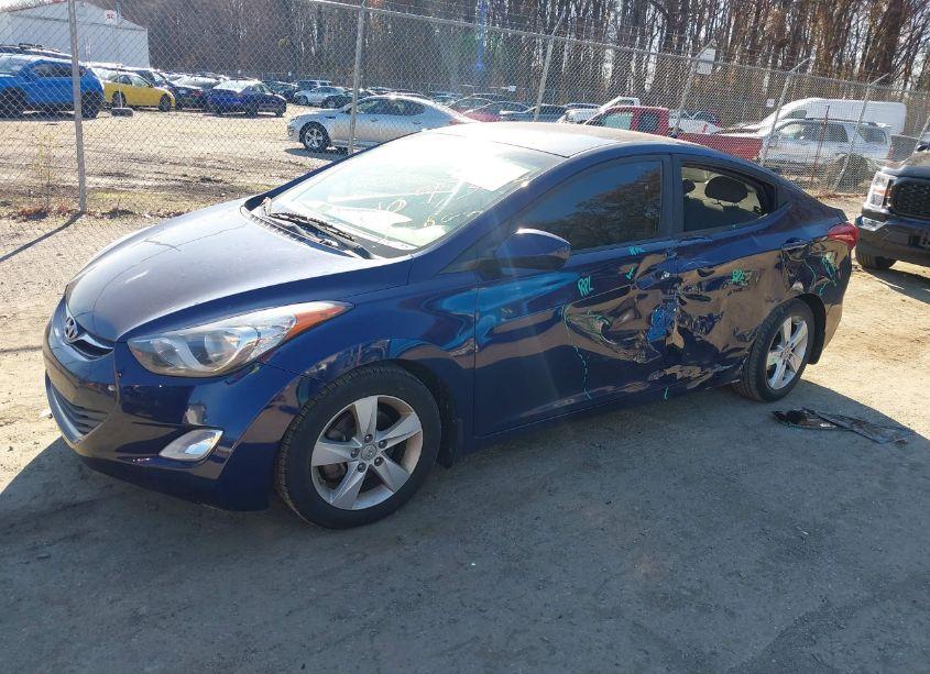 Photo 2 of 2013 Hyundai Elantra GLS (VIN 5NPDH4AE0DH420989)