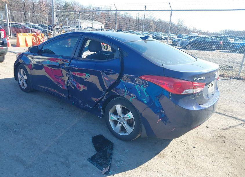 Photo 3 of 2013 Hyundai Elantra GLS (VIN 5NPDH4AE0DH420989)
