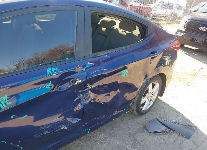 Photo 6 of 2013 Hyundai Elantra GLS (VIN 5NPDH4AE0DH420989)