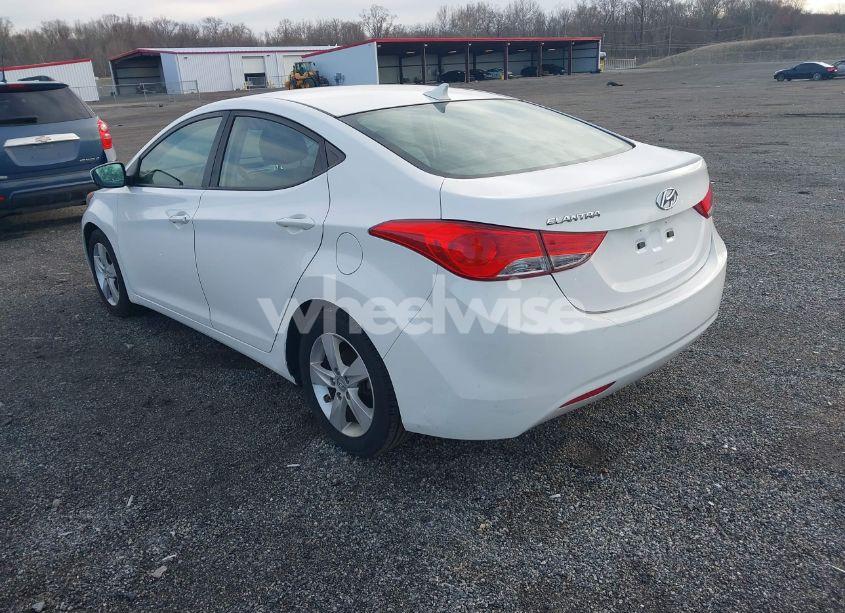 Photo 3 of 2013 Hyundai Elantra GLS (VIN 5NPDH4AE0DH434844)
