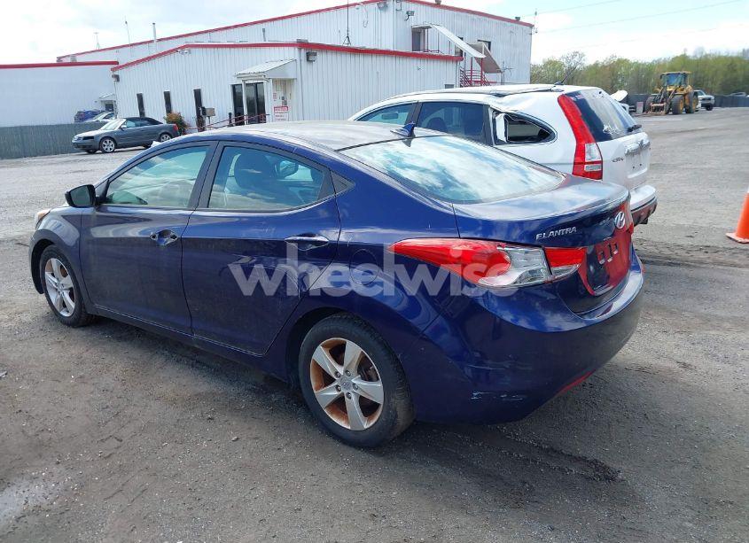 Photo 3 of 2013 Hyundai Elantra GLS (VIN 5NPDH4AE0DH436206)